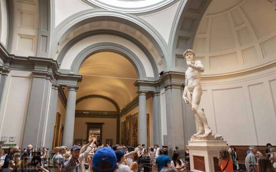 Florence:Accademia Gallery Timed Entry Ticket & Audio Option