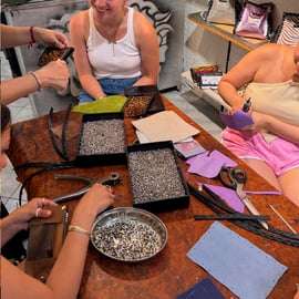 Florence: 45-Min Leather Wallet Workshop