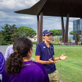 Florencia: visita guiada al estadio de la Fiorentina y bebida