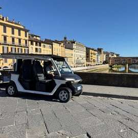Privé golfkartour Florence naar Piazzale Michelangelo