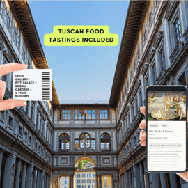 Florens: Uffizi, Pitti Palace & Boboli Kombinerat 5-dagars pass