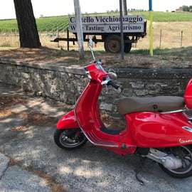 Firenze: egész napos Vespa-, robogó- és moped-bérlés